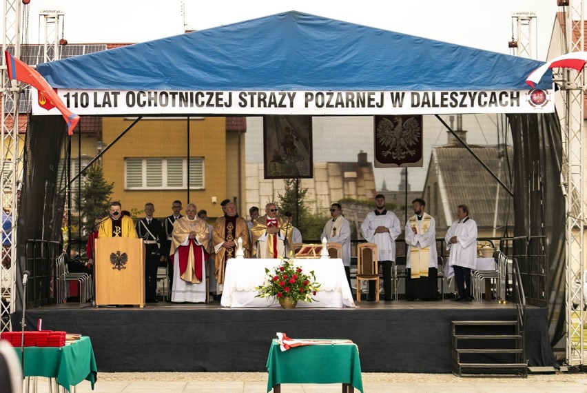 Ochotnicza Straż Pożarna w Daleszycach ma już 110 lat! Zobaczcie, jak świętowano jubileusz 