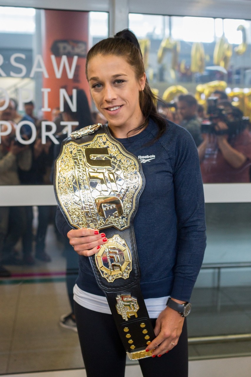 24.05.2017 warszawa powrot joanny jedrzejczyk z usa nz...