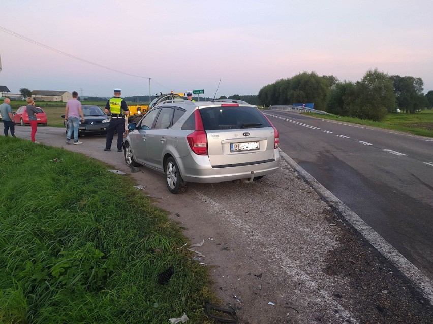 Targonie-Wity. Wypadek na DK64. Kierowca nie zatrzymał się...