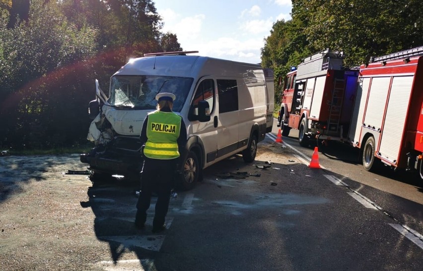 Wypadek w Rokitach w poniedziałek, 20.09.2021 r.