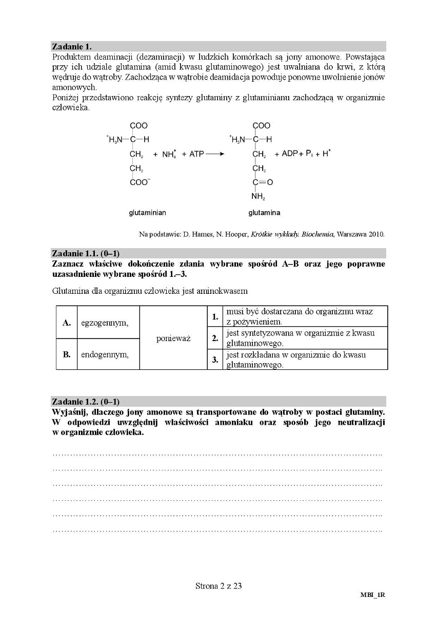 MATURA PRÓBNA 2020: Biologia - poziom rozszerzony. Zobacz arkusz maturalny z 7 kwietnia i odpowiedzi z 15 kwietnia 2020 r. 