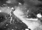 Dramatyczne akcje strażaków na Śląsku: katastrofy kolejowe, budowlane, pożary, powodzie GALERIA
