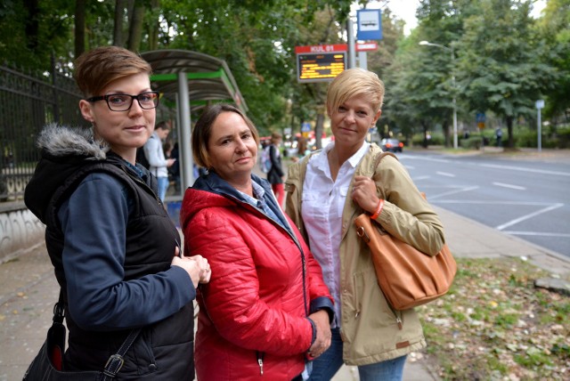 Od lewej: Edyta Kołtunik, Monika Grab i Agnieszka Niewielska. Wszystkie zgodziły się opowiedzieć o tym, jak pracuje im się w zawodzie kierowcy komunikacji miejskiej