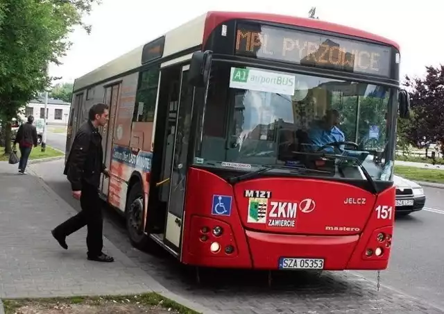 Autobus Zawiercie - Pyrzowice