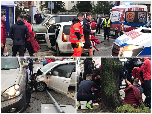 Wypadek młodych piłkarzy Pogoni Szczecin