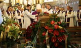 Pogrzeb Józefa Jagodzińskiego, taty księdza arcybiskupa Henryka Jagodzińskiego, Nuncjusza Apostolskiego w Ghanie, odbył się w Małogoszczu