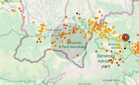 Burza w Tatrach. Kolejne porażenie turystów w górach