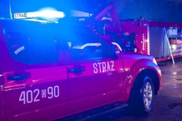 Do pożaru doszło w hotelu w Kuniowie koło Kluczborka