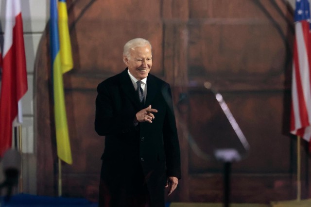 Joe Biden przyjechał do Polski późnym wieczorem 20 lutego. Była to druga wizyta w ciągu niecałego roku.