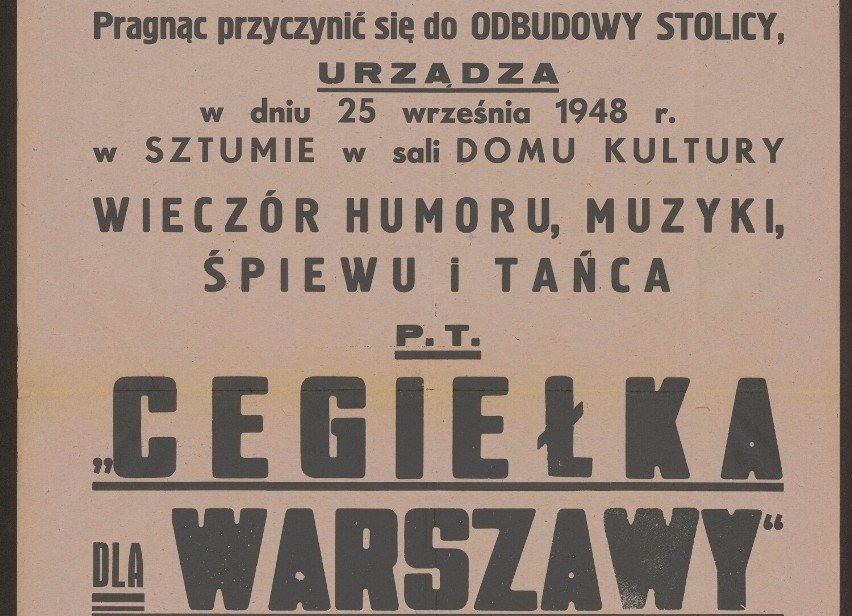 Lata 40. na pomorskich afiszach. "W dni wypłat alkoholu nie sprzedawać po godz. 14"