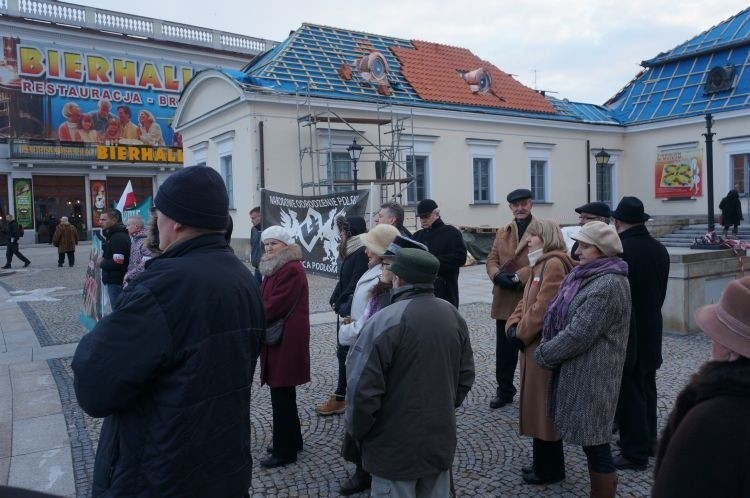 NOP Białystok. Manifestacja 2 III 2013