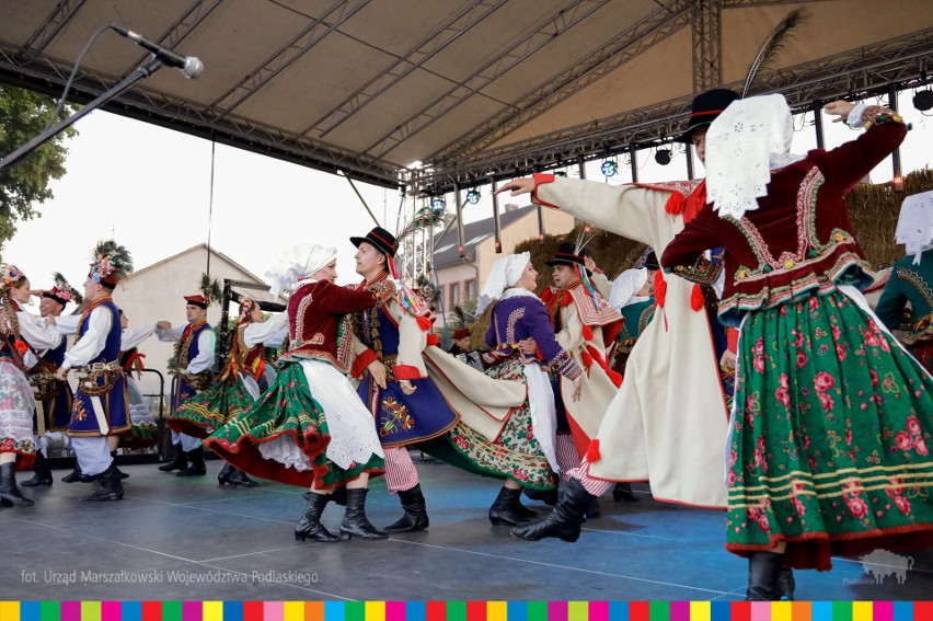 Międzynarodowy Festiwal Folkloru "Podlaskie Spotkania 2020". Było głośno i kolorowo! (zdjęcia) 