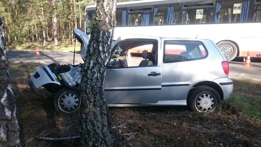 Wypadek na trasie Sąsieczno - Toruń