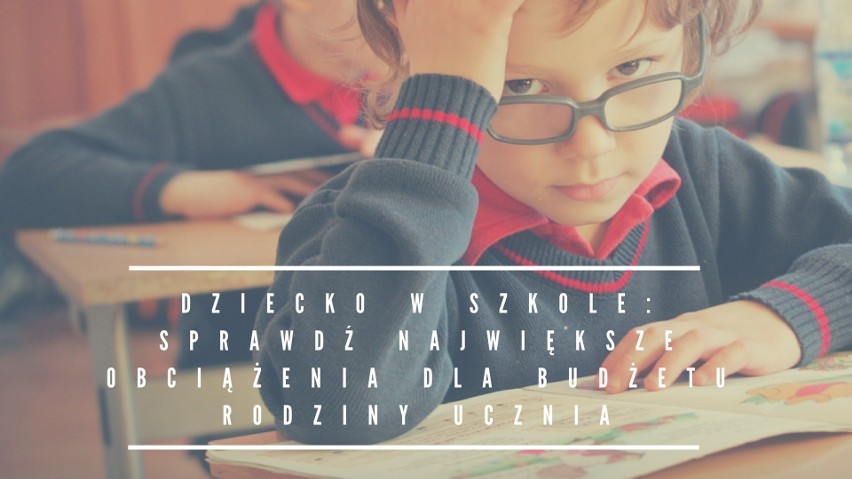 Pierwszy września zbliża się wielkimi krokami. Dla uczniów...