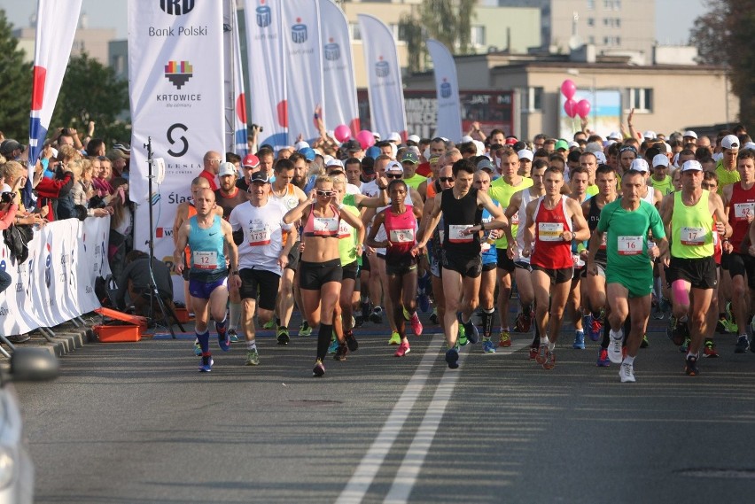 8. edycja PKO Silesia Marathon wystartował spod Silesii City...