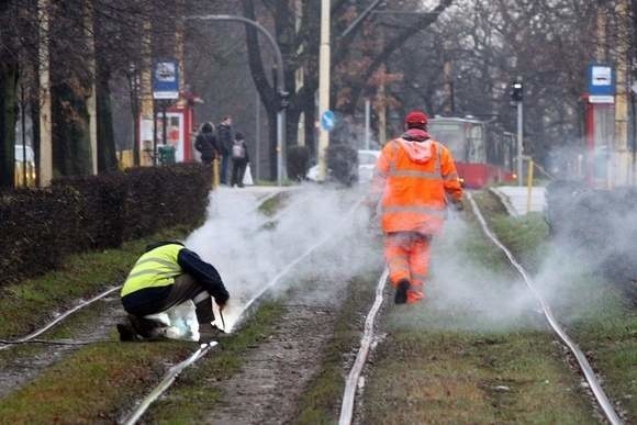 8 stycznia zmieniona zostanie organizacja ruchu w rejonie remontu torowiska.