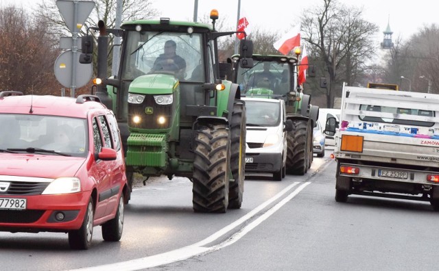 W poniedziałek, 24 kwietnia w Sulechowie odbędzie się protestu rolników.