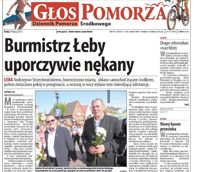 Zapraszamy do odsłuchania kolejnej części Gazety Mówionej Głosu Pomorza.