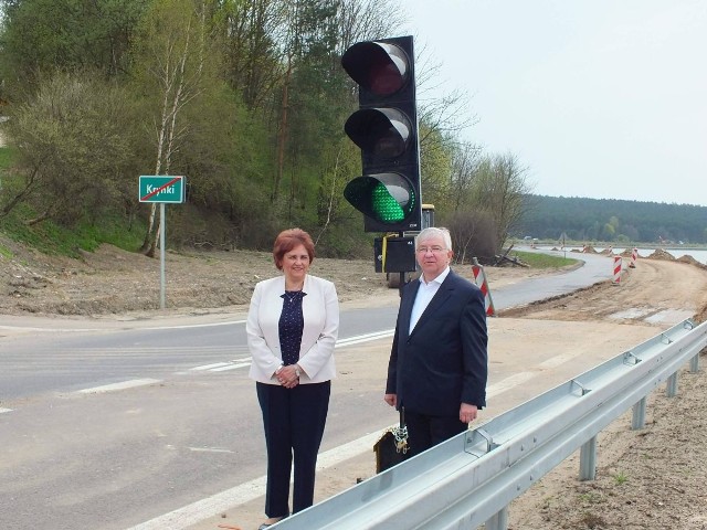Najwięcej z kredytu zostanie przeznaczone na dalsza budowę drogi powiatowej Krynki-Brody - ponad 1,4 miliona złotych