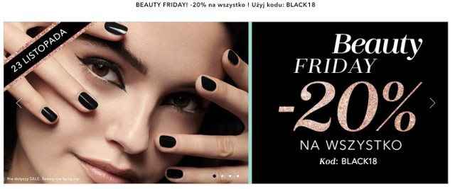 Black Friday 2018: PERFUMY: SEPHORA, DOUGLAS, ROSSMANN, HEBE. Promocje, obniżki perfum 23.11.2018