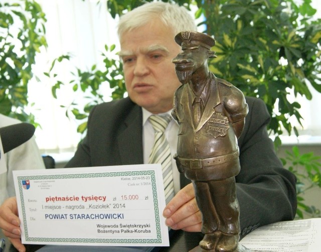 - Nagroda finansowa zostanie przeznaczona na działalność profilaktyczną &#8211; mówi starosta starachowicki Andrzej Matynia.