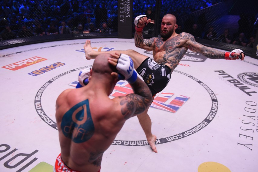 KSW 45. Michał Materla powalczy o pas wagi średniej, tytuł w ciężkiej nie dla Karola Bedorfa