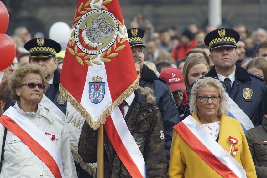 Poznaniacy świętują 100. rocznicę odzyskania niepodległości...