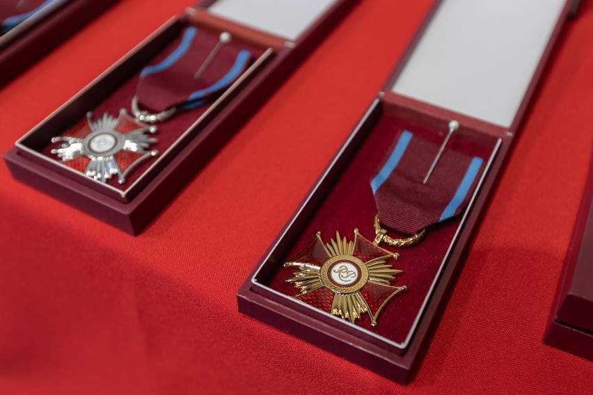 Wręczenie medali, Krzyży Zasługi i Odznak Honorowych miało...