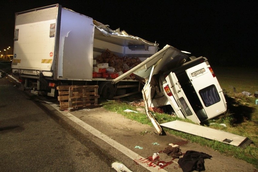 Tragiczny wypadek w Radulach. Zginęło w nim pięć osób.