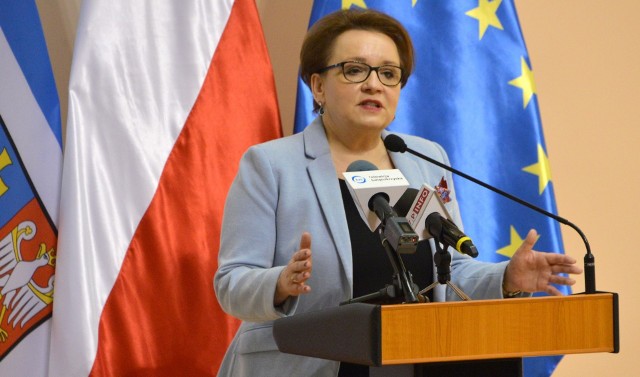 Minister Anna Zalewska w Kielcach