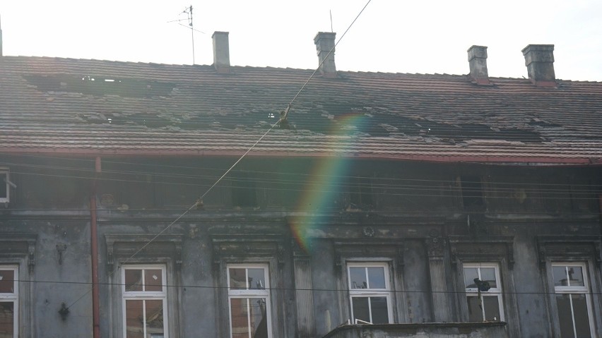 Pożar w Zabrzu wybuchł w kamienicy przy ul. Bytomskiej