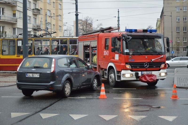 Groźny wypadek u zbiegu al. Kościuszki i al. Mickiewicza.