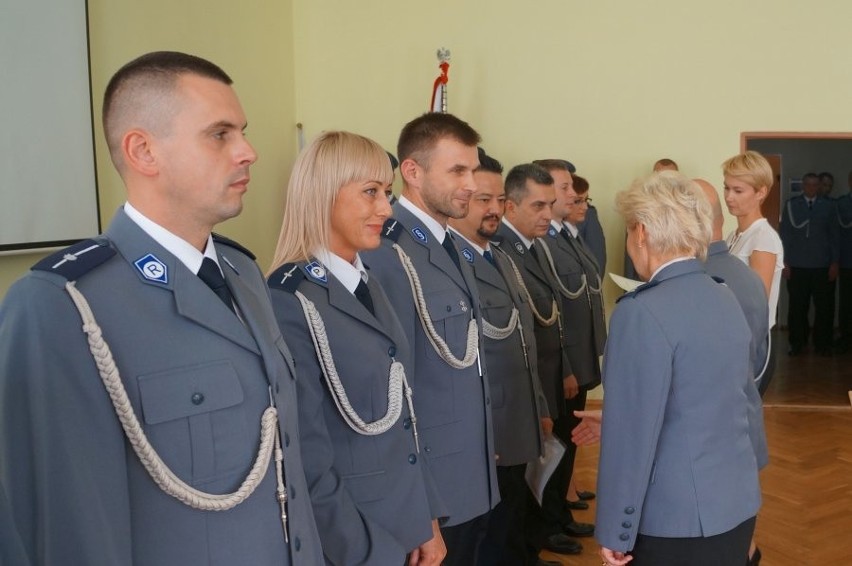 Nagrody i wyróżnienia dla najlepszych policjantów z powiatu...