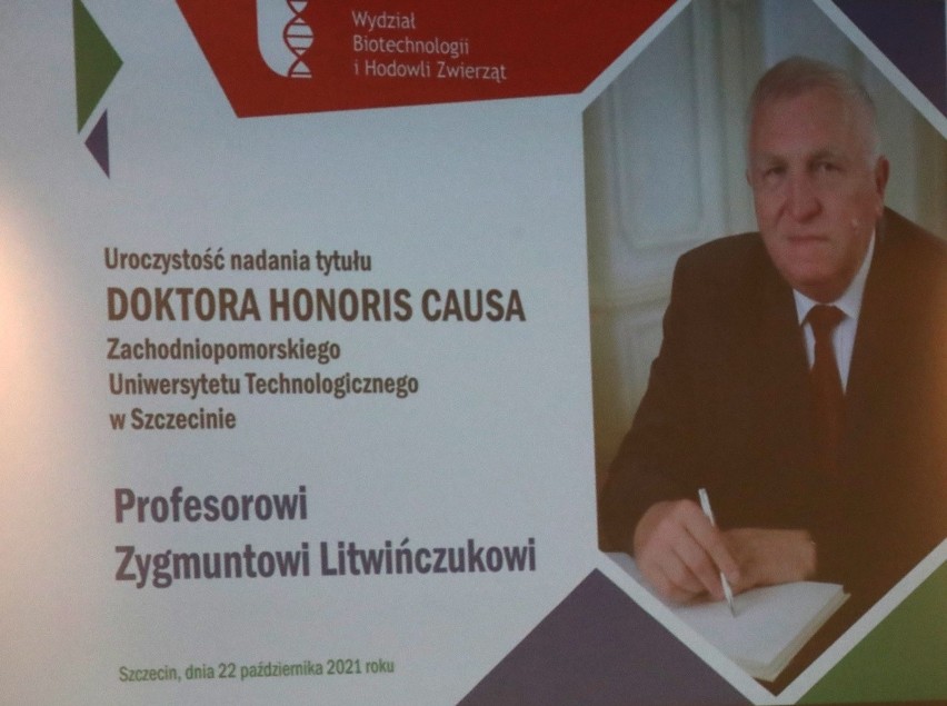 Profesor Zygmunt Litwińczuk otrzymał tytuł doktora honoris...