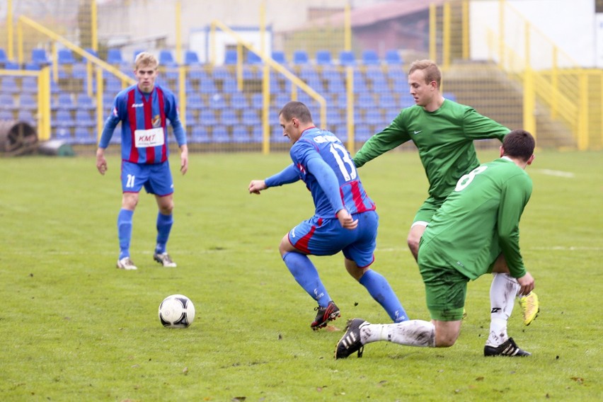 Piłka nożna. Gryf Słupsk - Powiśle Dzierzgoń 2:2...