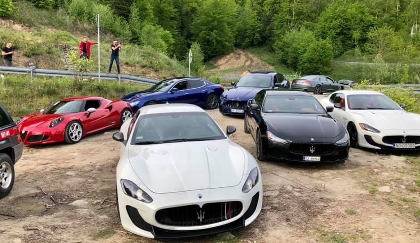 I Zlot Maserati Wadowice - Jezioro Mucharskie - Lanckorona