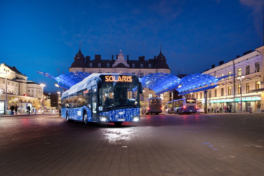 Nowe autobusy eletryczne trafią dziś do Sosnowca. To solarisy urbino 12 electric ZDJĘCIA