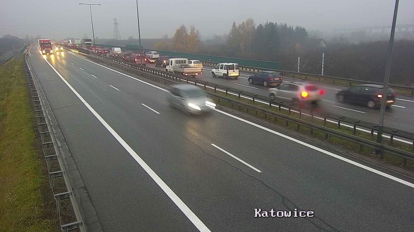 Duże utrudnienia na autostradowej obwodnicy Krakowa