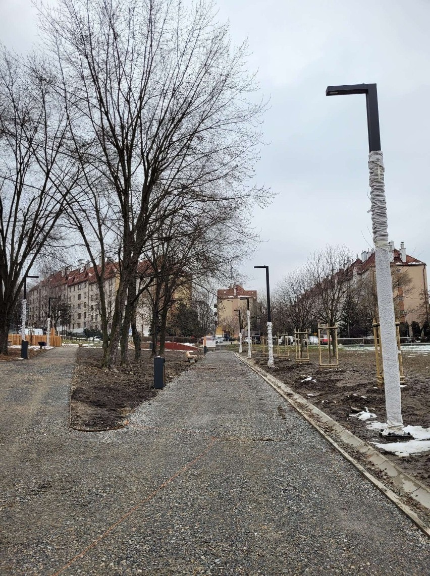 Kraków. Już niedługo Park Kurdwanów będzie większy. Trwają prace