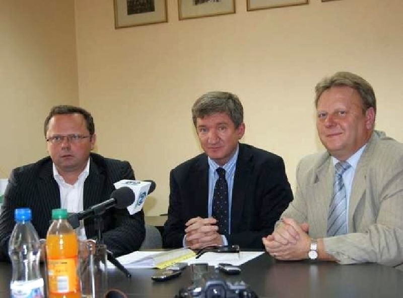 Andrzej Szejna i Jerzy Wenderlich (z lewej) już poparli...