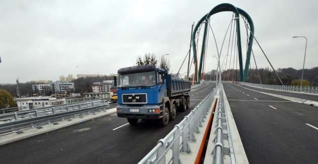 próby obciążeniowe Trasy Uniwersyteckiej