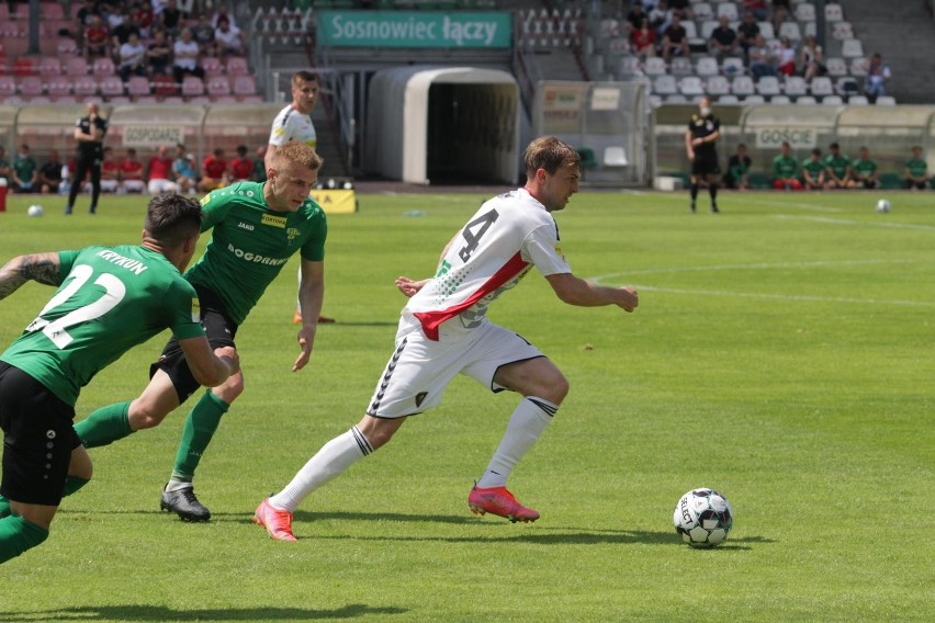 Zagłębie Sosnowiec przegrało z Górnikiem Łęczna 0:1...