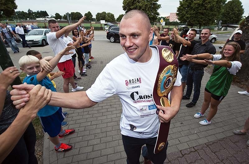 Krzysztof Głowacki, zawodowy mistrz świata organizacji WBO w...