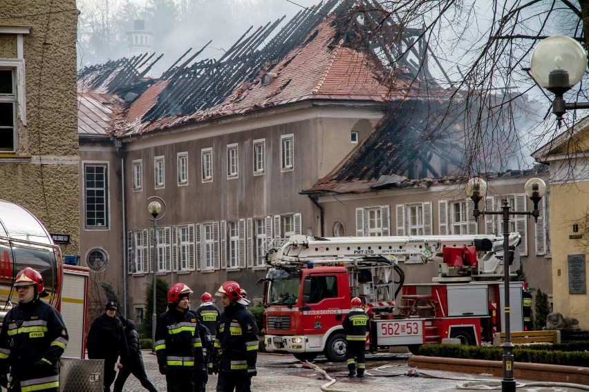 Uzdrowisko Szczawno-Zdrój po pożarze