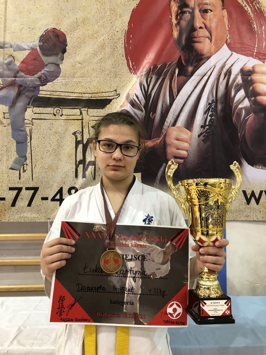 Białostoccy karatecy na podium Pucharu Polski w Karate...