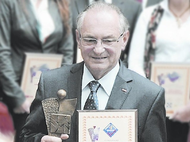 Ryszard Szcząchor odebrał we wrześniu statuetkę laureata Lubuskiego Lidera Biznesu w kategorii średnich firm (Fot. Tomasz Gawałkiewicz)
