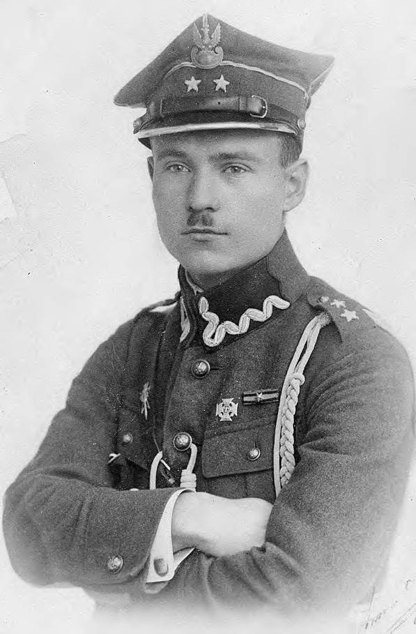 Józef Jęczkowiak jako porucznik w 7. Dywizjonie Żandarmerii na stanowisku dowódcy Plutonu Żandarmerii „Poznań I”
