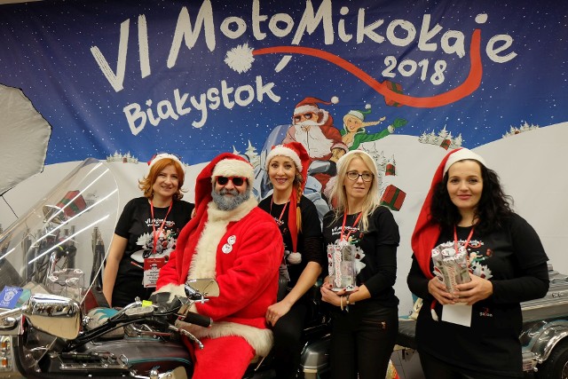 MotoMikołaje 2018. Motocykliści kwestują w galeriach na rzecz dzieci z domów dziecka