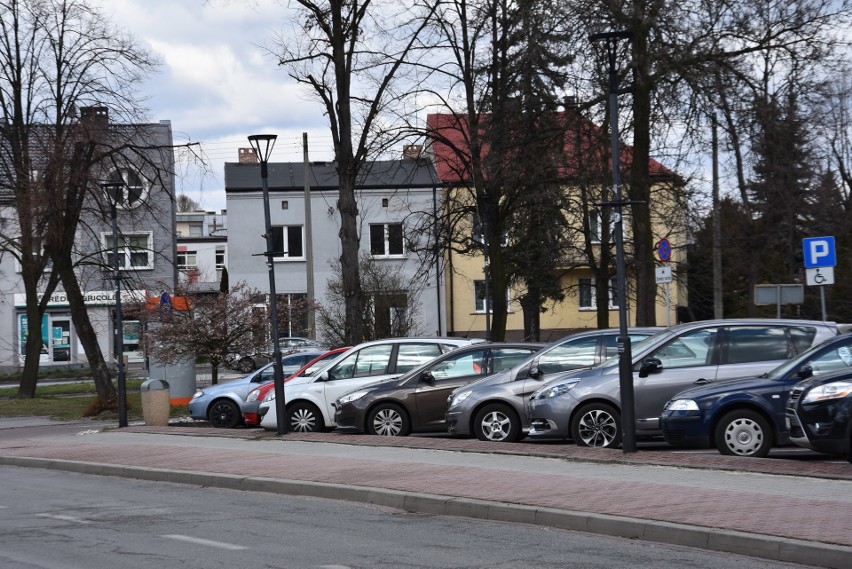 Myszków podczas epidemii koronawirusa. Ulice miasta są...