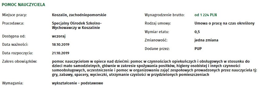 Szukasz pracy w Koszalinie bądź okolicach? Sprawdź najnowsze...